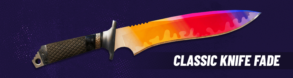 Image with Classic Knife Fade